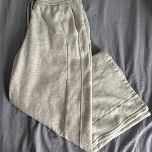 Lululemon Light Heather Gray Scuba Sweatpants
